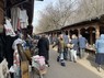 土産物などを並べた露店が軒を連ねる市場「ベルニサーシ」＝モスクワで2024年3月30日午後2時24分、山衛守剛撮影