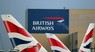 英航空大手ブリティッシュ・エアウェイズのロゴ＝英ロンドン・ヒースロー空港で2018年2月23日、ロイター