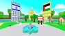 オンラインゲーム「パレスチナとイスラエルのハングアウト」の画面