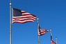 米国旗＝首都ワシントンで2023年11月14日、西田進一郎撮影