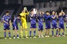 ＜U－23日本代表・U－23UAE代表＞勝利を喜ぶ木村（左から4人目）らイレブン（撮影・小海途　良幹）