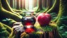 リンゴの未利用部分から生まれた甘味料「アップルクリレ」のイメージ＝ホテルJALシティ青森提供