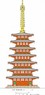 奈良文化財研究所が公表した創建当時の東大寺東塔復元図＝研究成果の報告書より