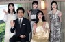 映画「ディア・ファミリー」の完成報告会に出席した（左から）川栄李奈、大泉洋、福本莉子、菅野美穂、新井美羽