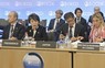 OECD閣僚理事会に出席した上川陽子外相（左から2人目）＝パリで2日（共同）